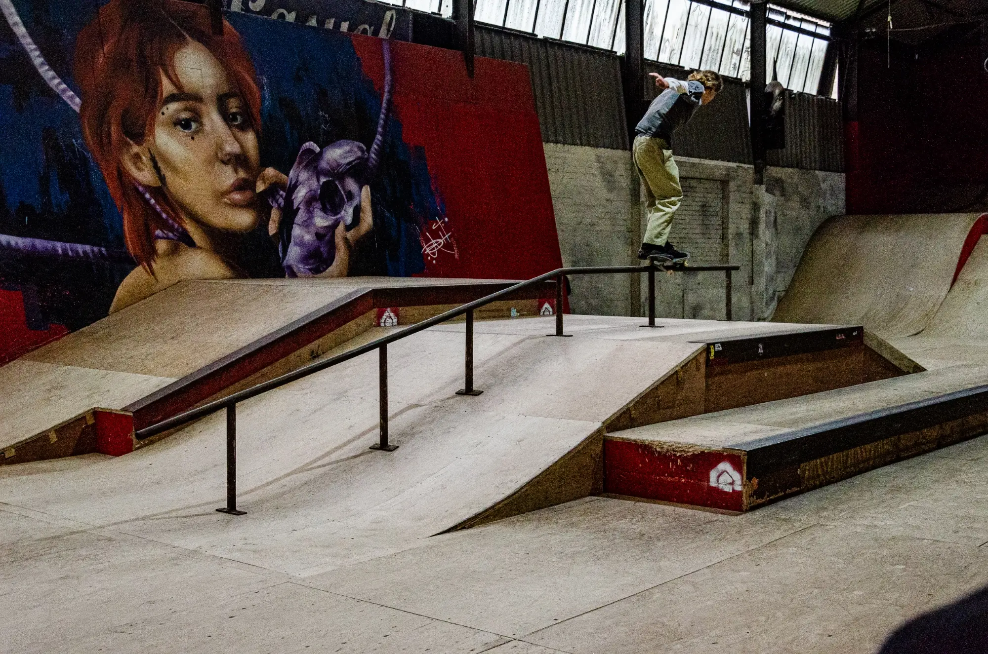 Skateboarding in Sheffield
