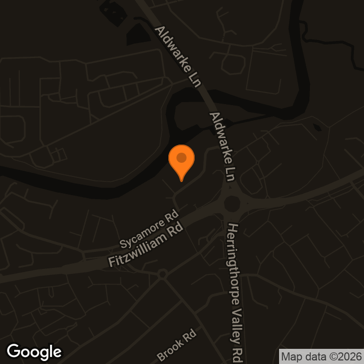 Map showing Buzz Bingo Rotherham