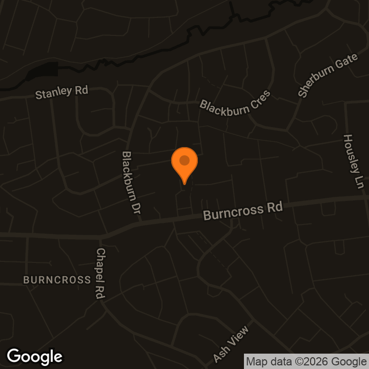 Map showing Chapeltown Community Centre
