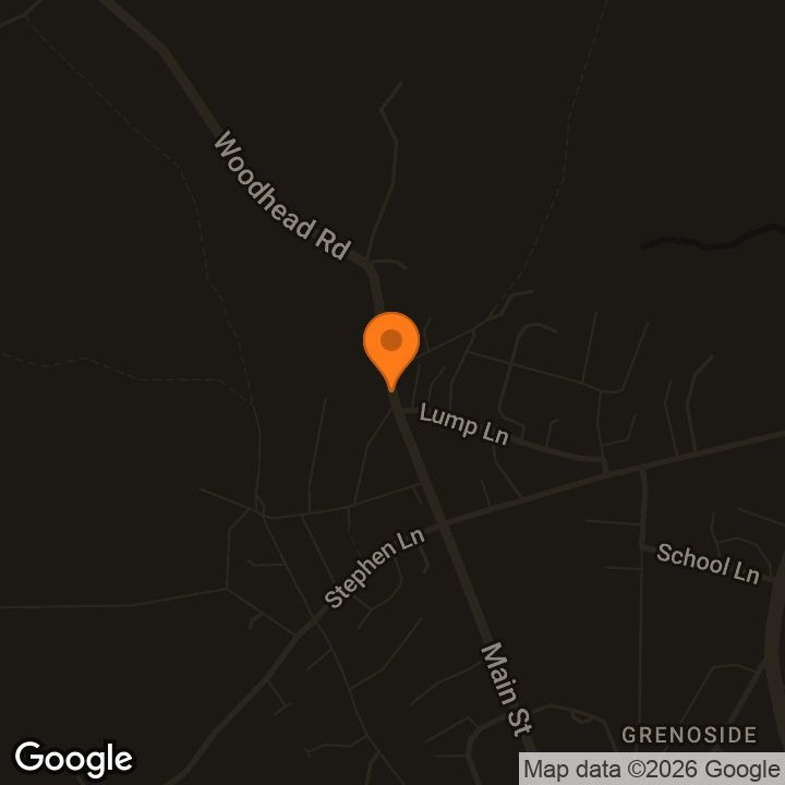 Map showing Grenoside Working Men’s Club