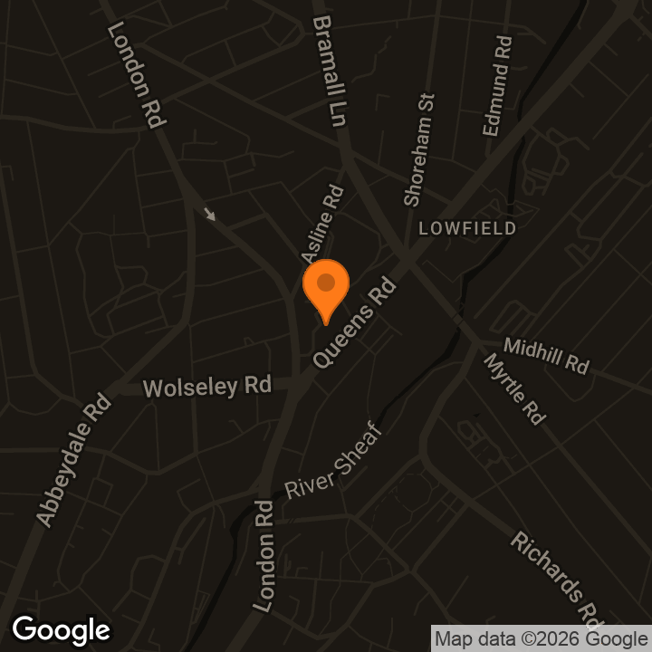 Map showing Hagglers Corner