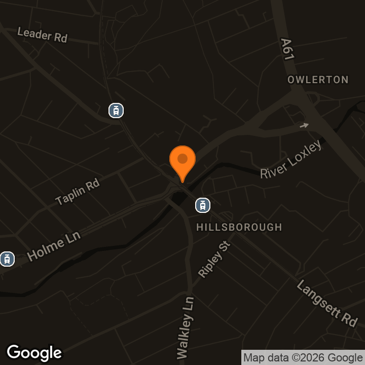 Map showing Hillsborough Tap