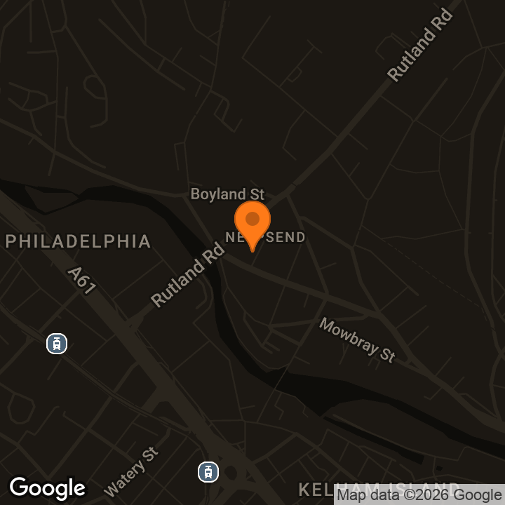 Map showing Peddler Warehouse