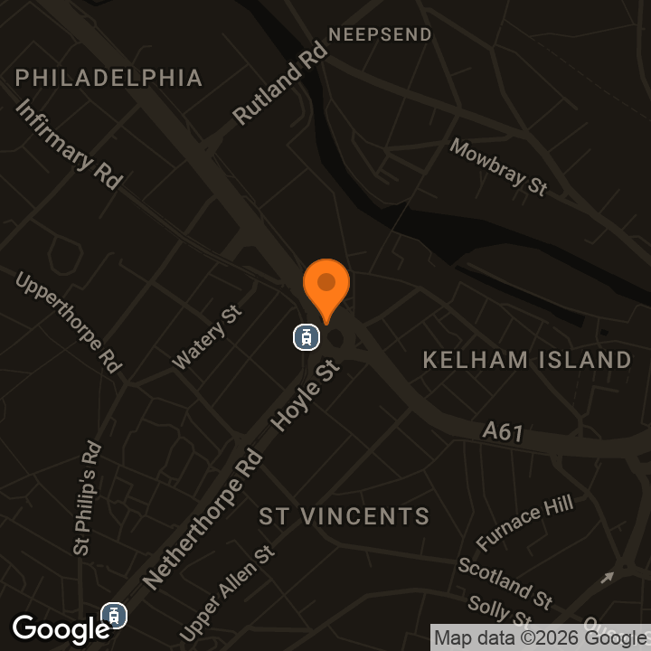 Map showing Portland House Needle Exchange