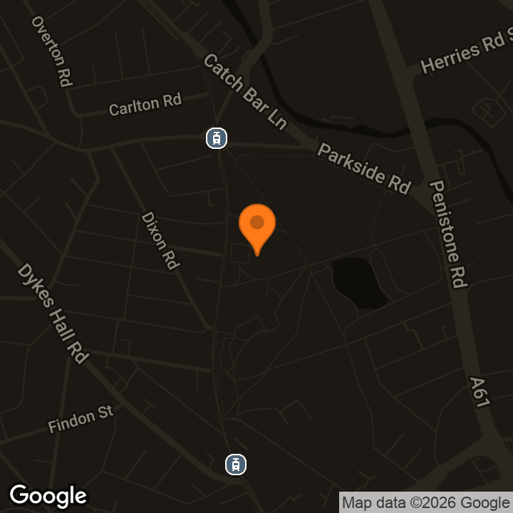 Map showing Public defibrillator