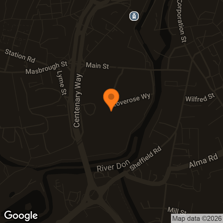 Map showing Public defibrillator