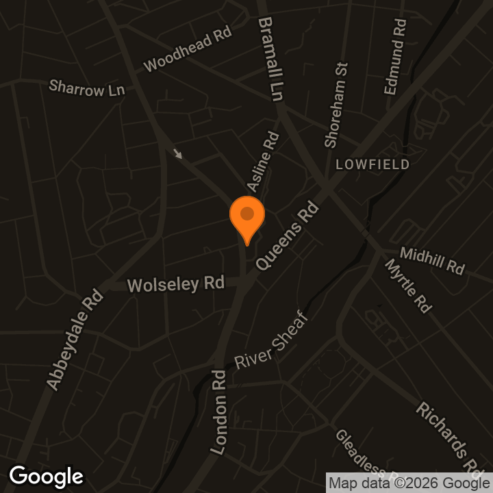 Map showing Public defibrillator