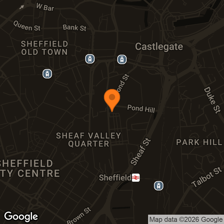 Map showing Public defibrillator