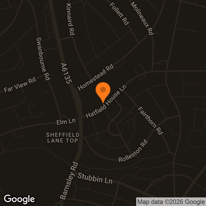 Map showing Public defibrillator