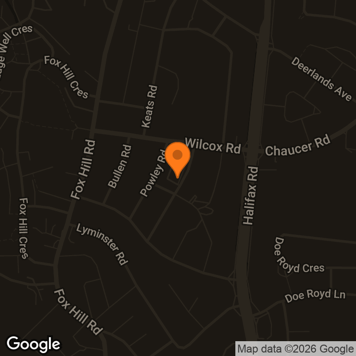 Map showing Public defibrillator
