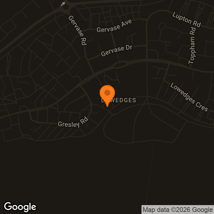 Map showing Public defibrillator