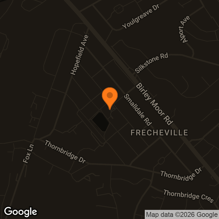 Map showing Public defibrillator