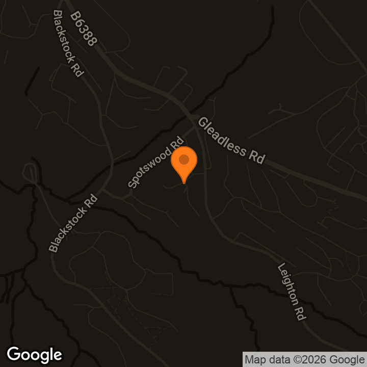Map showing Sheffield S6 Foodbank Newfield Green