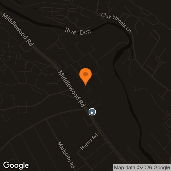 Map showing Sheffield S6 Foodbank Winn Gardens