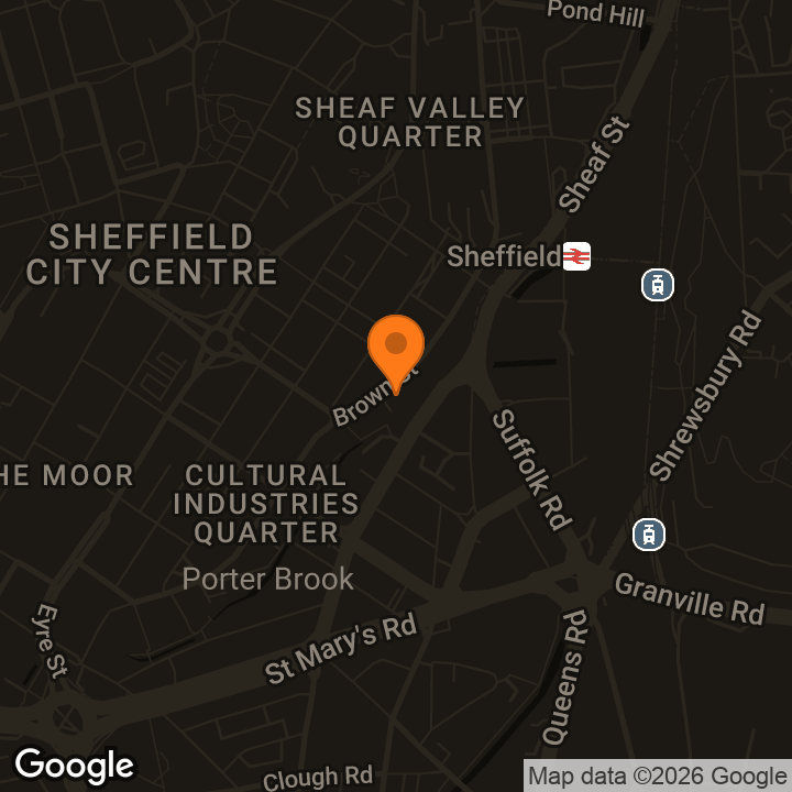Map showing Site Gallery