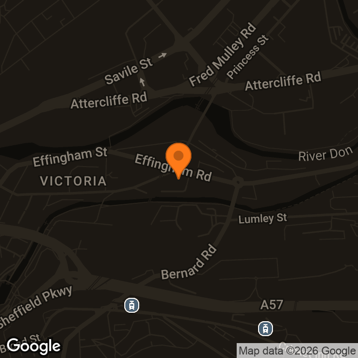 Map showing Southbank Warehouse
