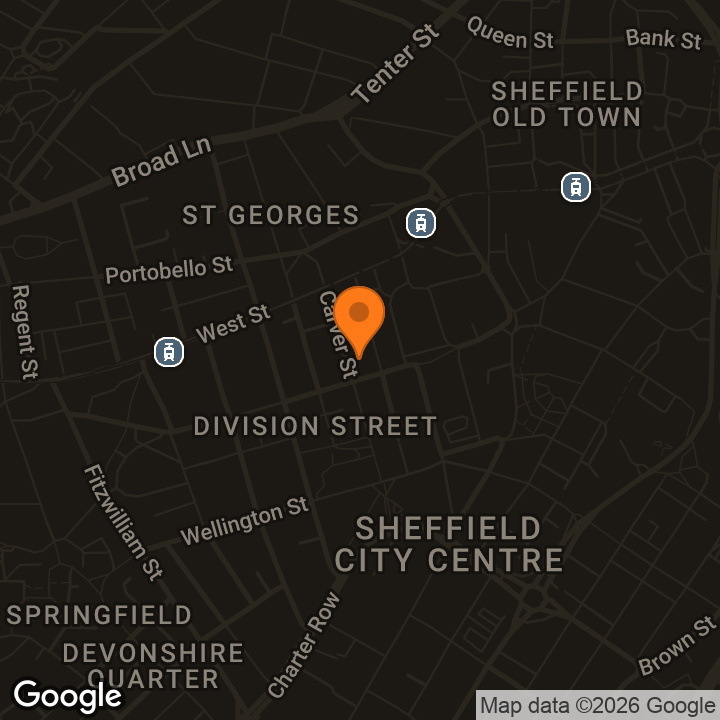 Map showing The Viper Rooms