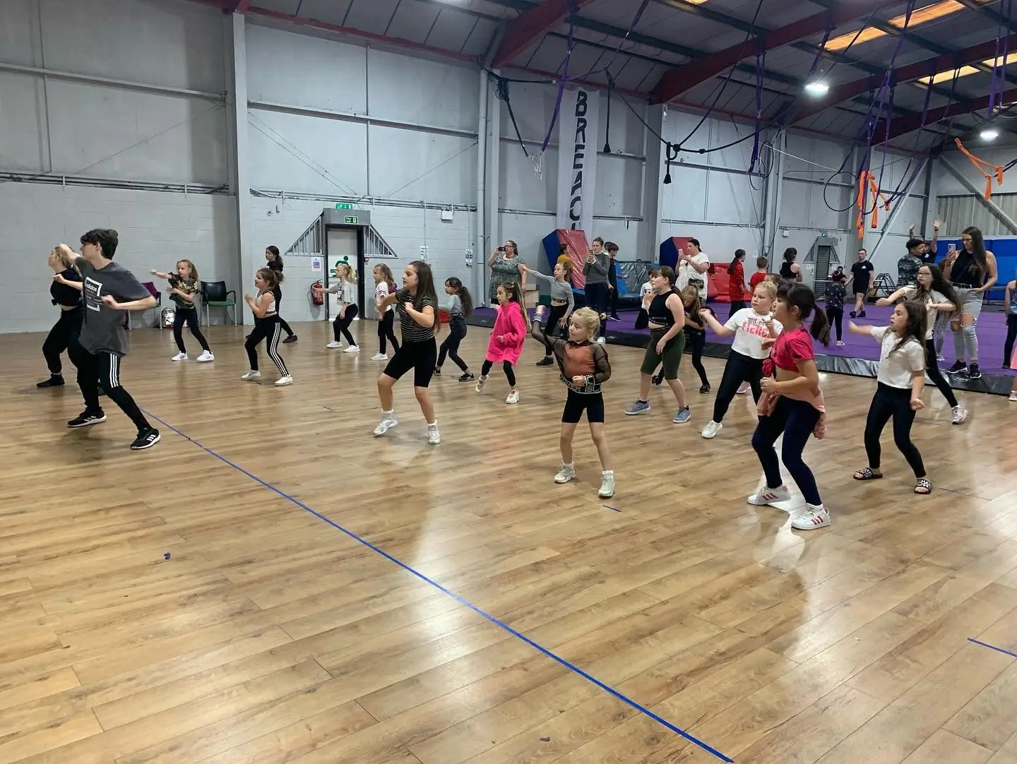 Street dance class at NovaCity Centre Rotherham