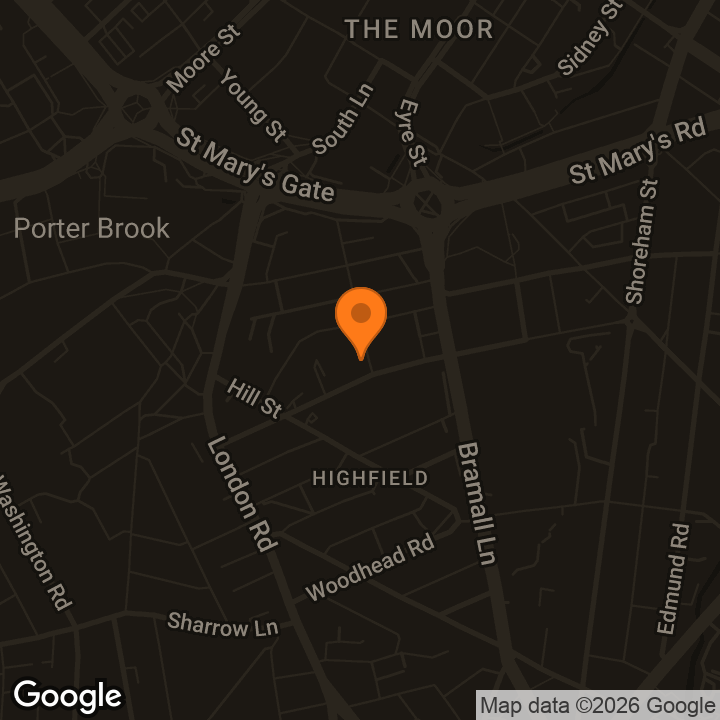 Map showing CADS At Arley Street