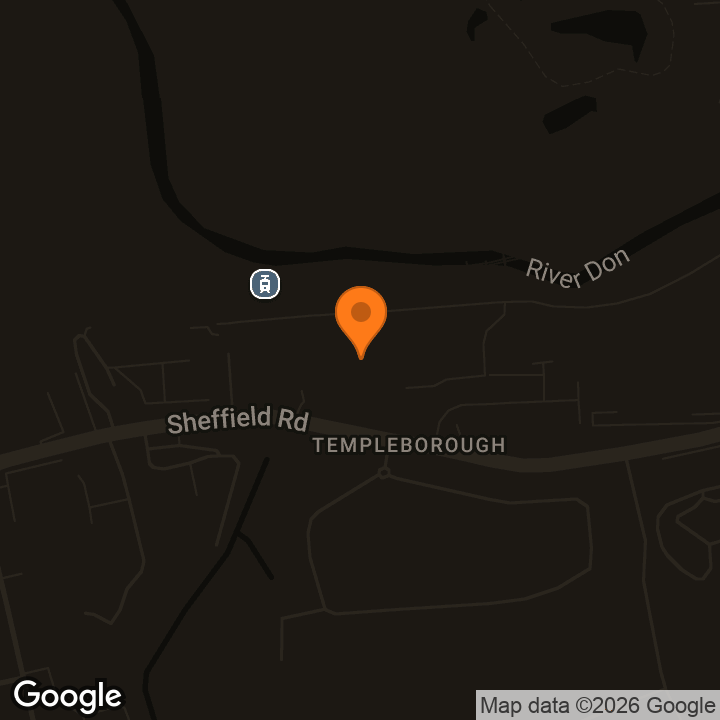 Map showing Magna Science Adventure Centre