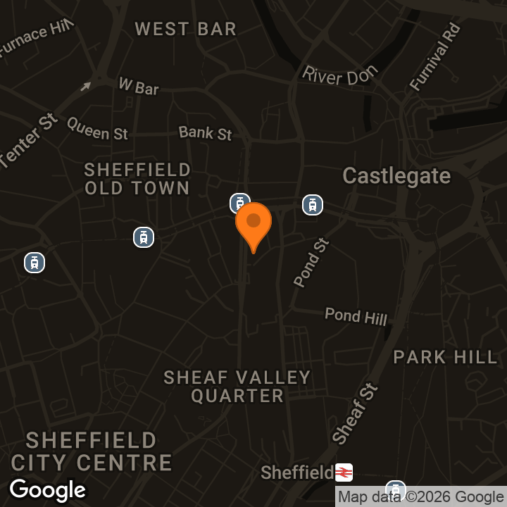 Map showing Yorkshireman Rockbar