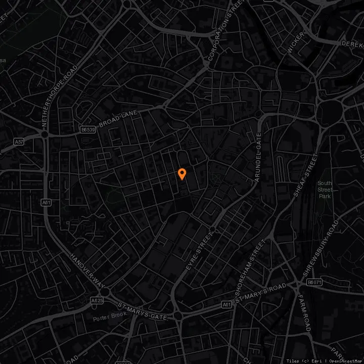 Map showing Barks Wine Shop