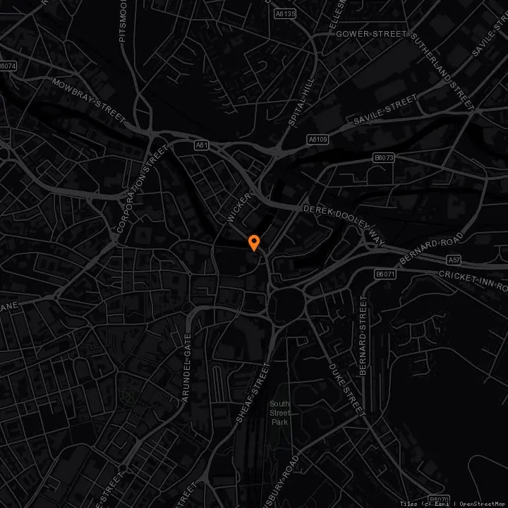 Map showing Grey to Green, Castlegate