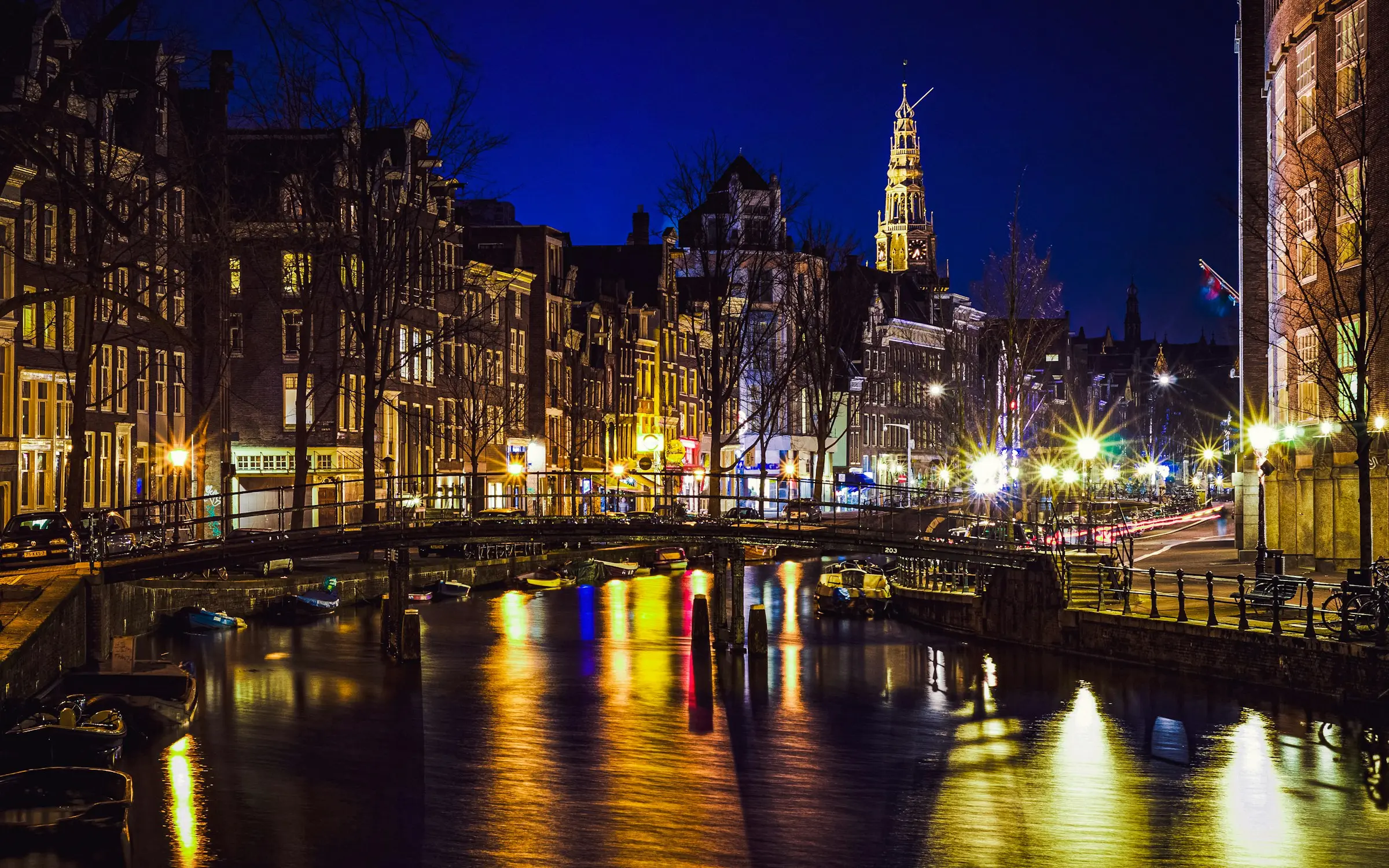 Amsterdam at Night.