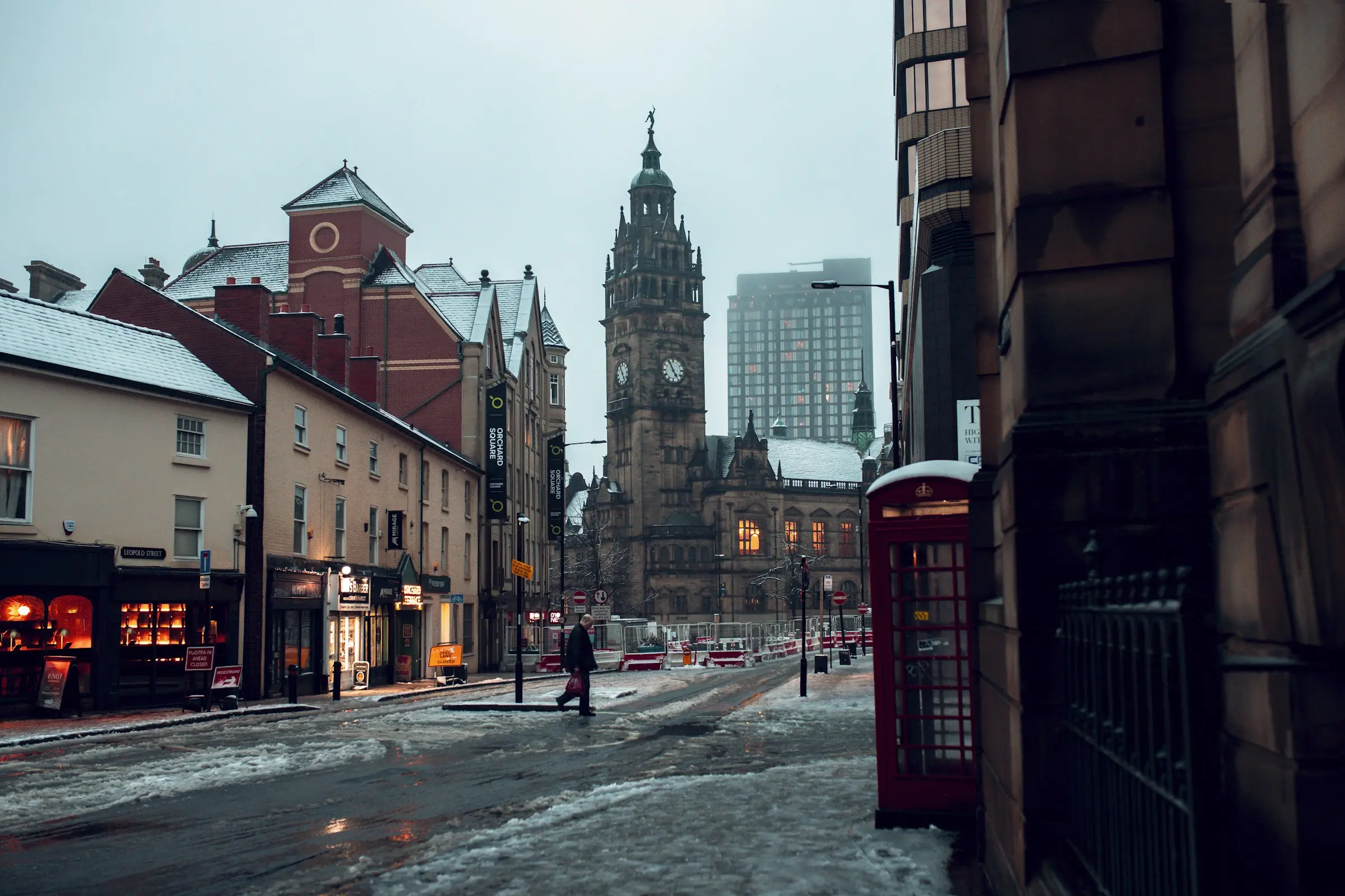 Snow in Sheffield